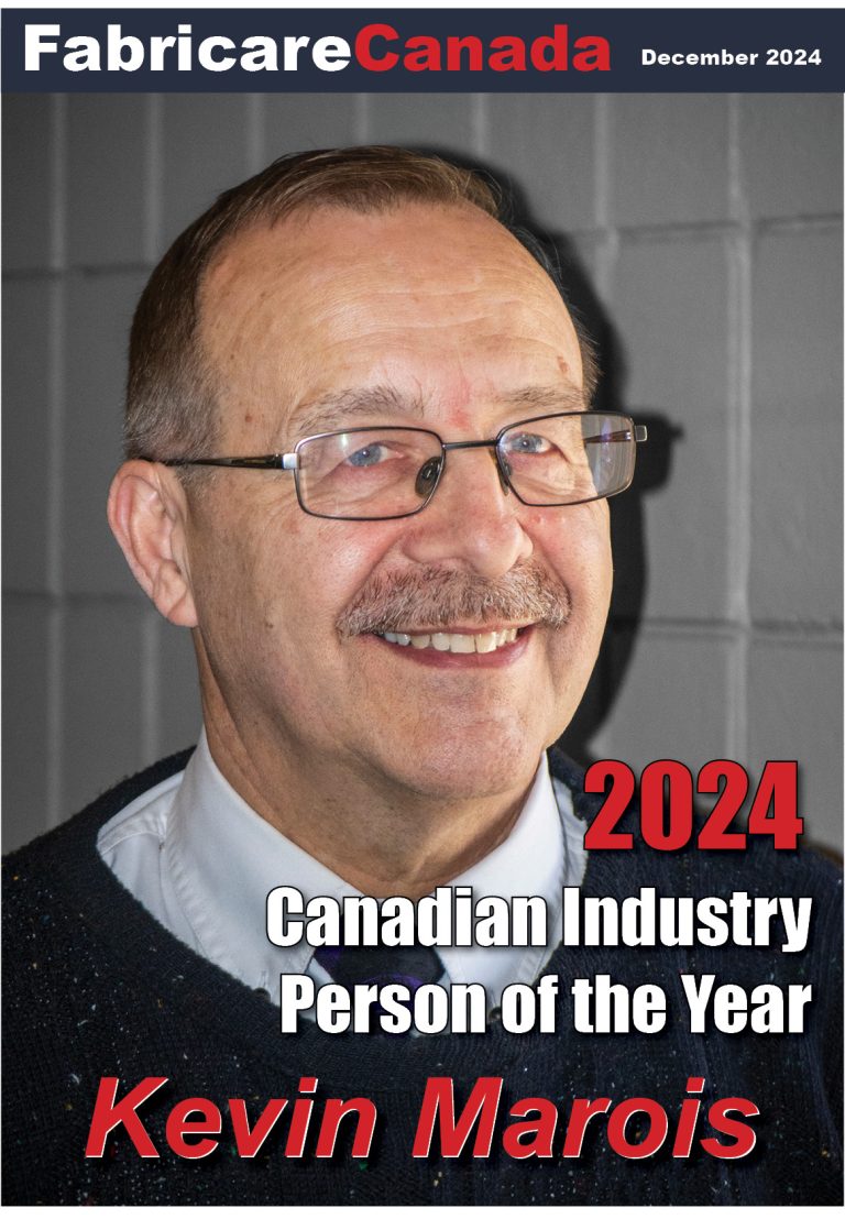 Canadian Industry Person of the Year 2024 Fabricare Canada magazine